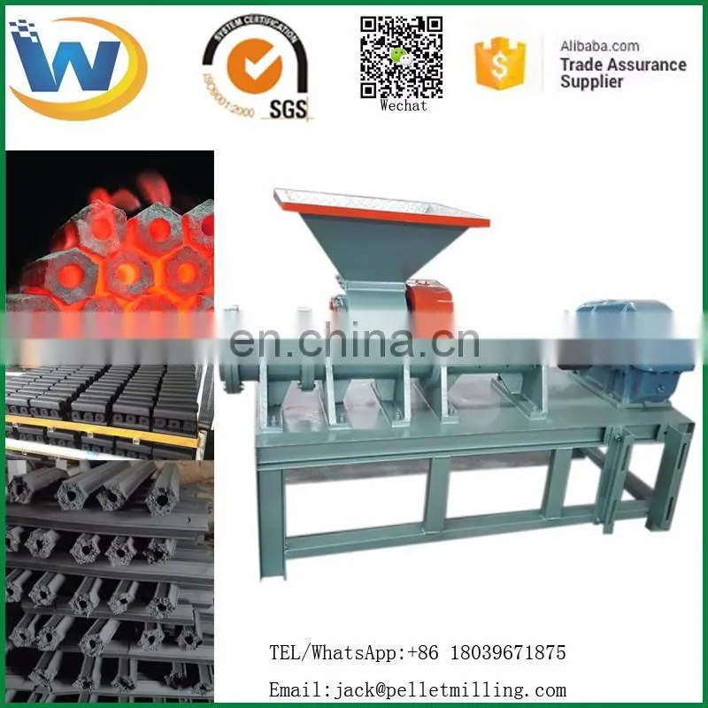 Runxiang brand coal charcoal briquette machine / honeycomb briquette extruder machine