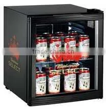 68L mini bar fridge single door refrigerator fridge with ETL,RoHS,CE,SAA