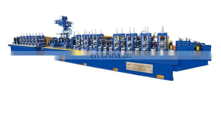 Nanyang commonly use high quality materials pipe mills line ERW mill tube making machine