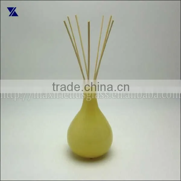 250ml light blue glass bud vase