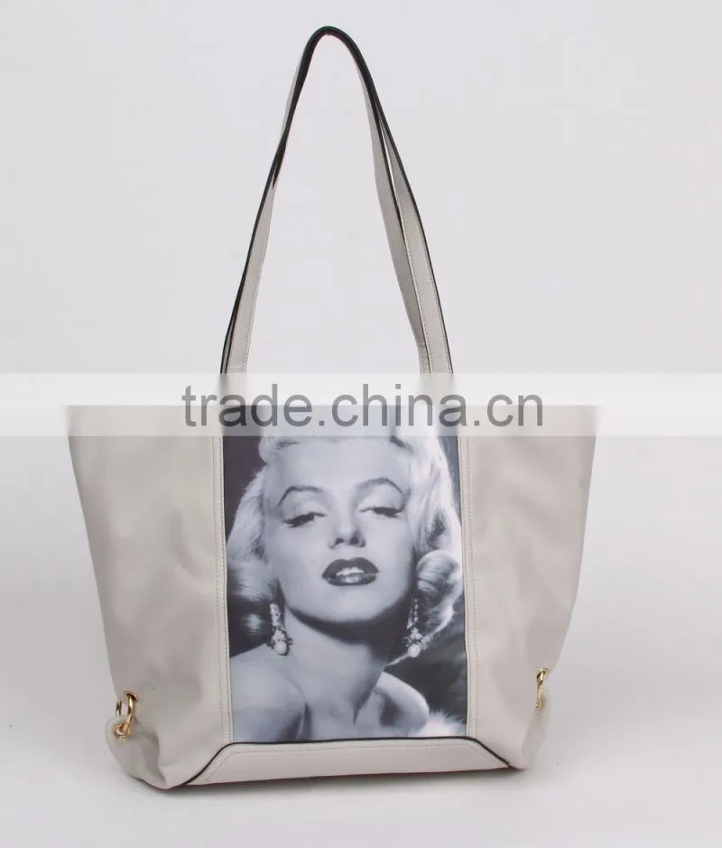 2015 Fashion Wholesale Lady Handbag Pu Elegance Designer Women Handbag