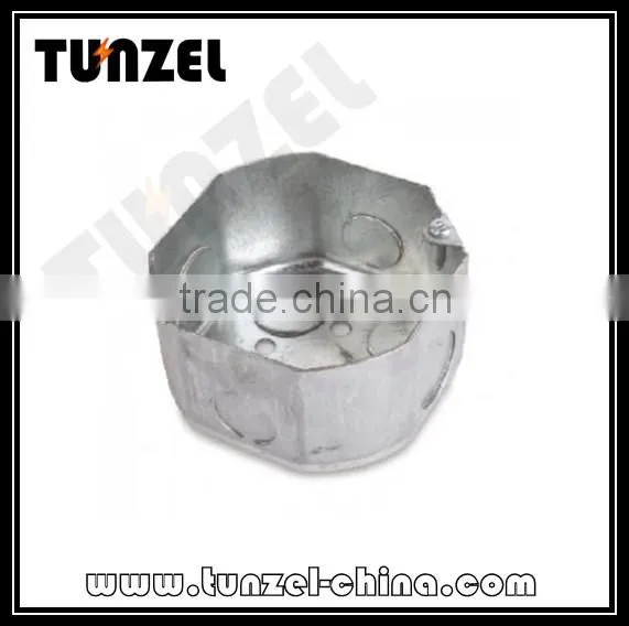 2-1/8"Deep 4" *4" Electrical Octagonal Conduit Box