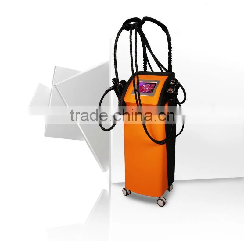 2013 NEW Guangzhou new RF Laser cavitation & Vacumm multipolar fat-losing Slimming machine