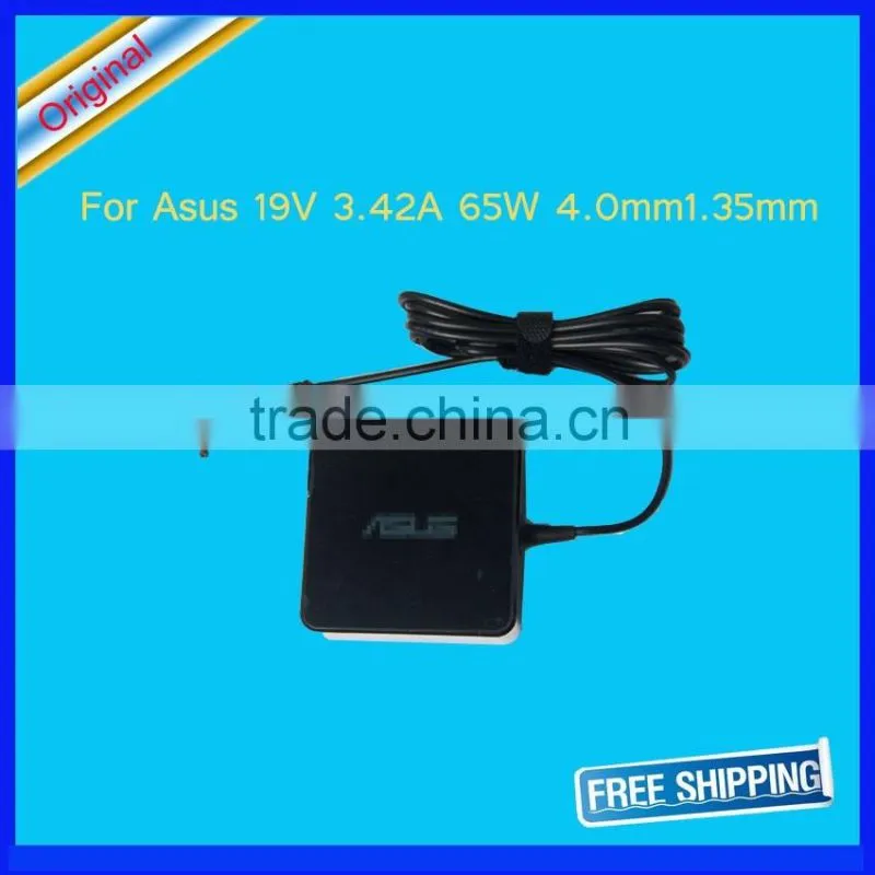 Genuine 19V 3.42A 65W charger For ASUS ZenBook UX32VD UX32A UX42 UX52 AC Power Adapter charger 4.0mm*1.35mm