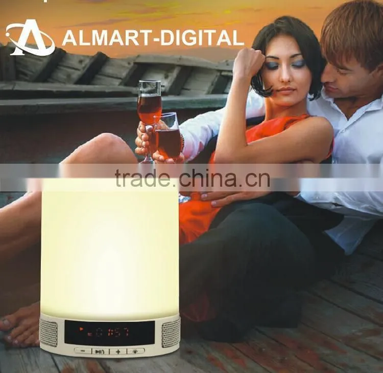2015 home theater music system with LED light mini bluetooth wireless speaker