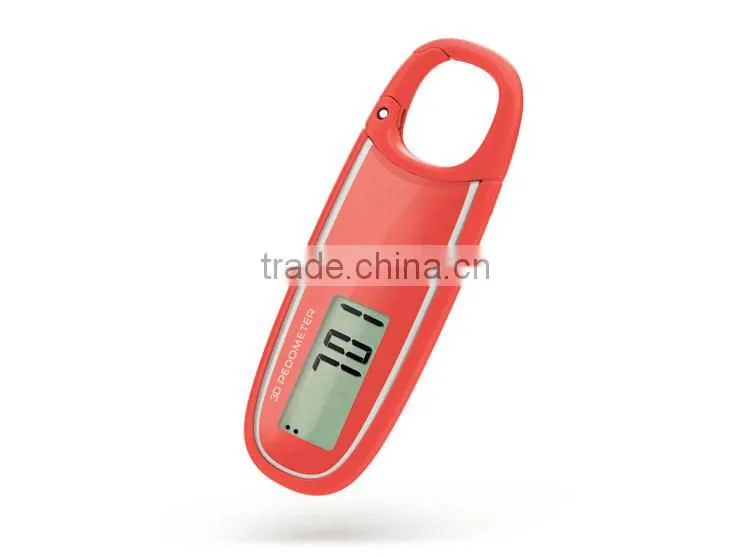 3D Digital Small Pedometer Calorie Burned Precise Waterproof Pedometer Pocket Mini Passometer