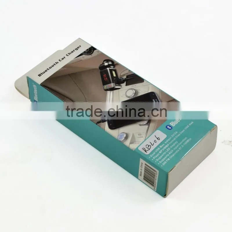 Bluetooth FM Transmitter Used In The Car,Fashion Apperance Bluetooth Adapter With Competetive Price.