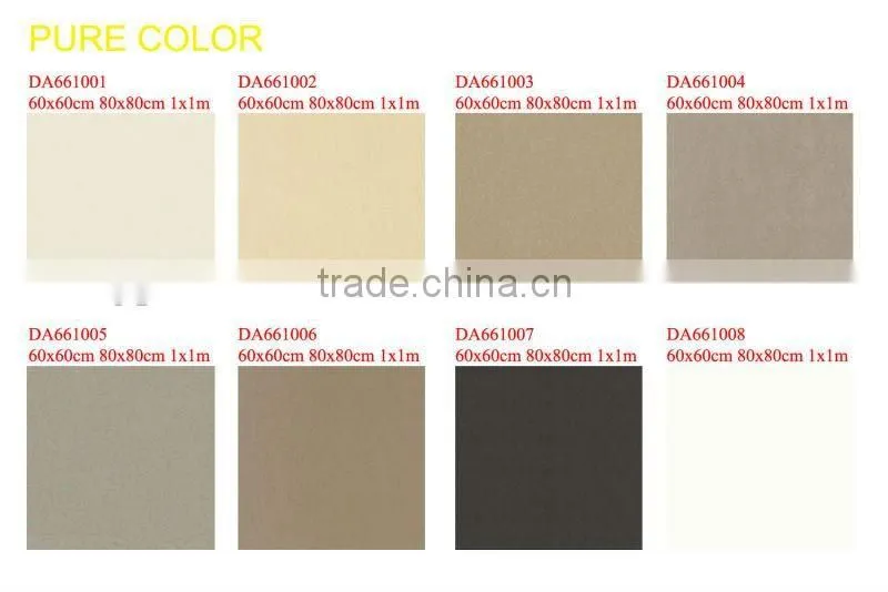 Pure color rustic porcelain tile