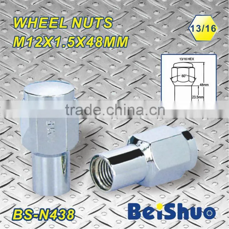M12X1.5X48MM HEX 13/16 wheel nut wheel accessor