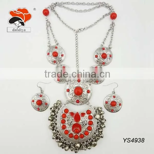 2016 wholesale jewellery set Hight Quality alloy rhinestone crystal new model jewelry set