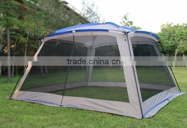 Outdoor Gazebo Garden Cheap Custom Printed Canopy Mosquito Net Beach Shade Tent