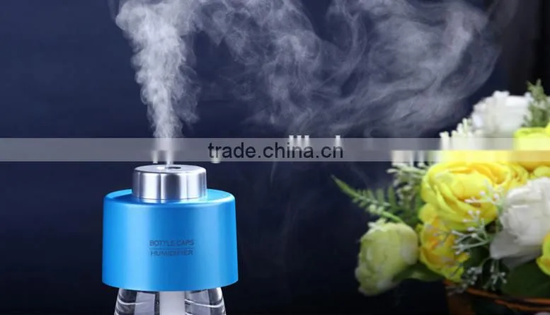 USB Portable Humidifier Essential Aroma Diffuser MIst Maker Water Bottle Cap Ultrasonic Humidifier Air Purifier