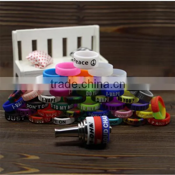 Customized box mod vaping band atomizer tank rba silicone band rubber mod body band silicone mod protector
