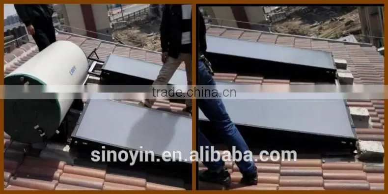 solar panel hot water system for household, hotel, school, chermical use
