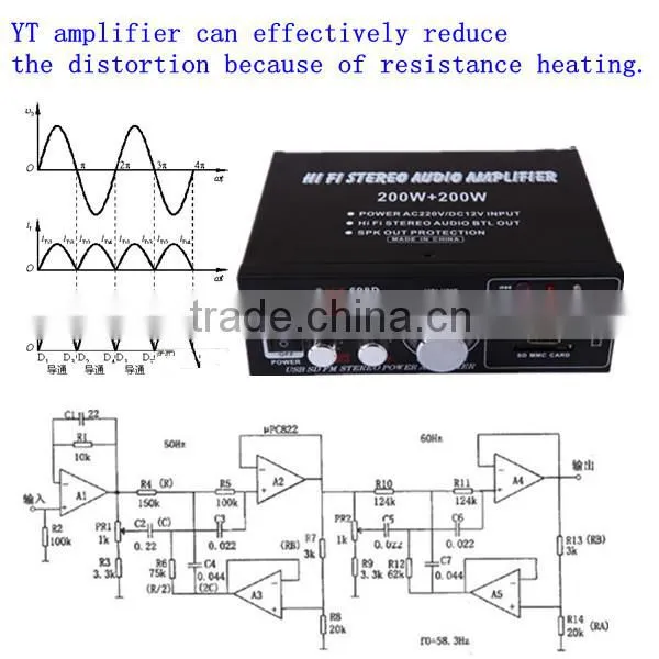 car stereo lollipop amplifier YT-698D