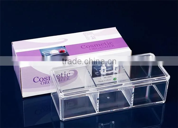 Clear Plastic makeup container