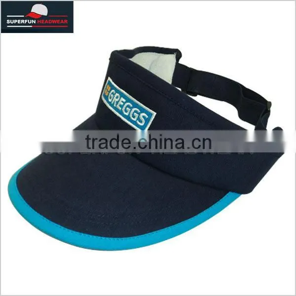 professional supplier high quality running sun visor hats