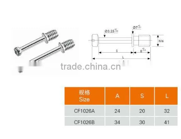 Minifix Screws Connector