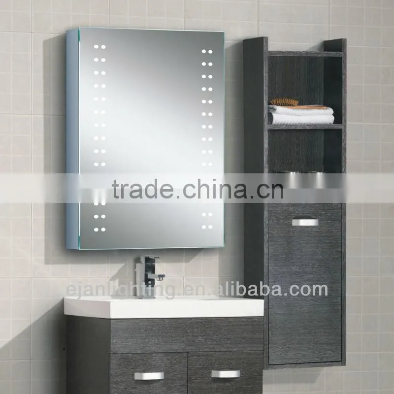 IP44 luxury hotel bathroom LED backlit mirror box