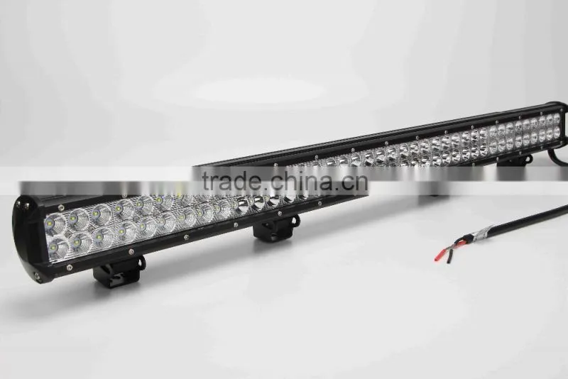 Shenzhen supplier car accessories 36inch 234w Dual Row led light bar on marine boat