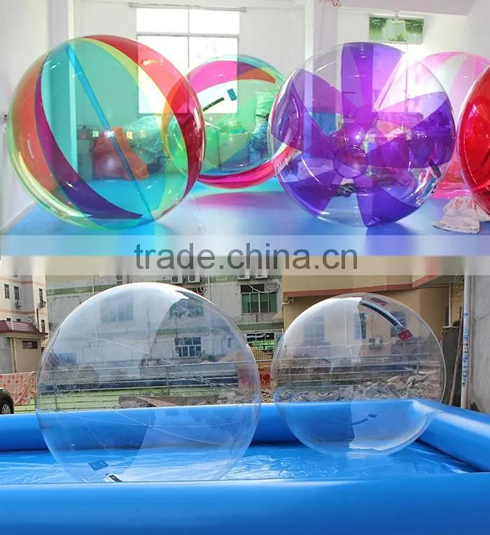 Fashionable water sports giant inflatable floating water ball