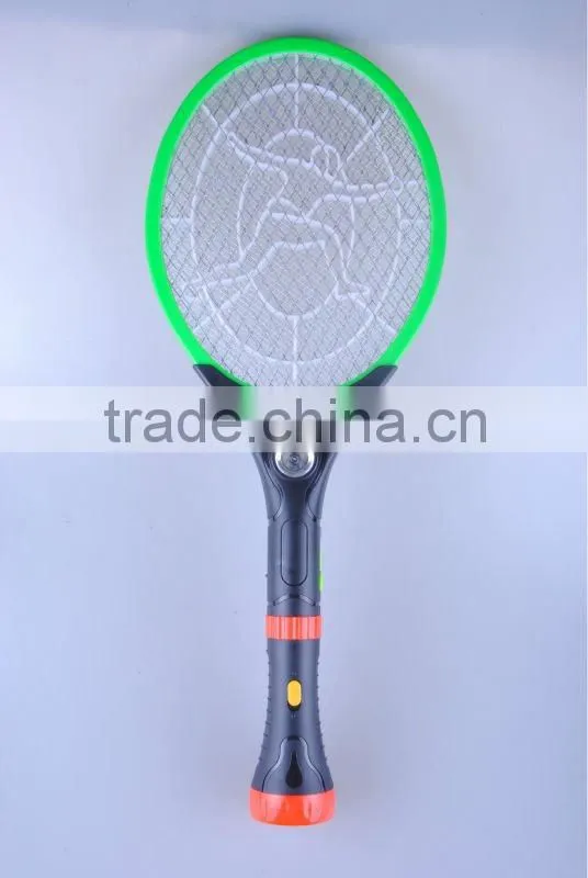 Europlug 7 led flashlight rechargeable mosquito swatter