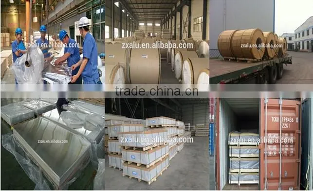 PE/PVDF coated embossed aluminum coil for signboard