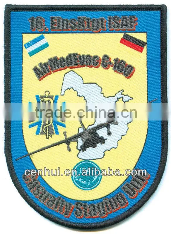 2015 new design, high quality and cheap woven patches