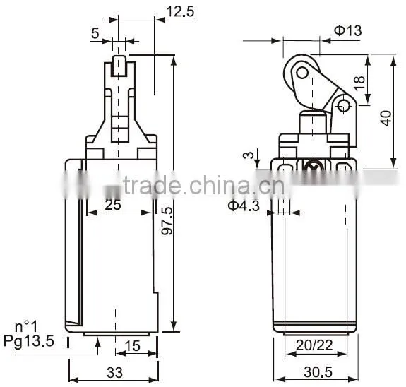 CNTD Cheap Goods From China Door Limit Switch/Magnetic Limit Switch/Elevator Limit Switch