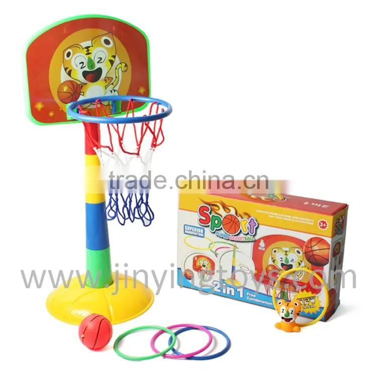 High quality kids sport outdoor sport toys children sports series mini basketball toy with EN71