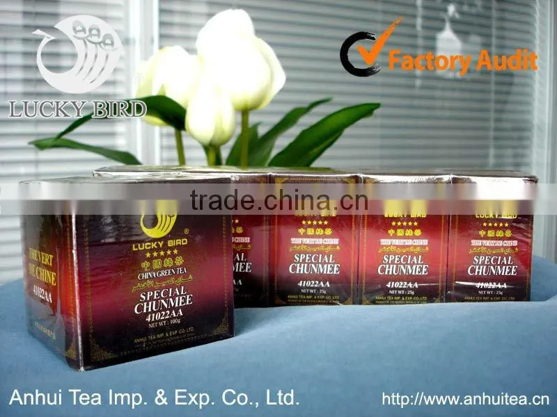 China Green Tea Special Chunmee 41022AAAA for African market