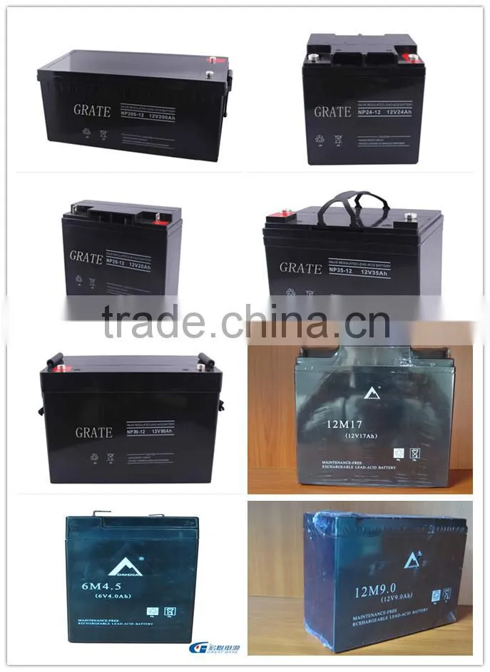 GRATE valve sla battery solar energy storage battery np200-12 ups battery12v 200ah