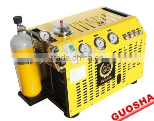 225Bar 100l/min High pressure diving compressor