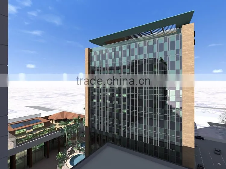 glass prefabricated building