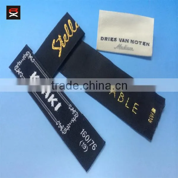 Custom clothing woven tape woven tag,clothing tags