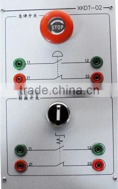Electric Motor Train, AC-DC Motor and Control Training Bench, Electrical Lab