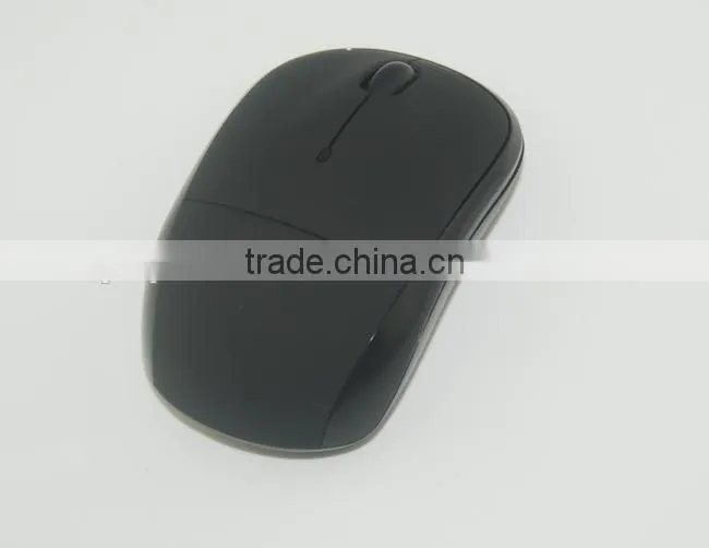 2.4G Wireless gift mouse with mini receiver for computer in black color