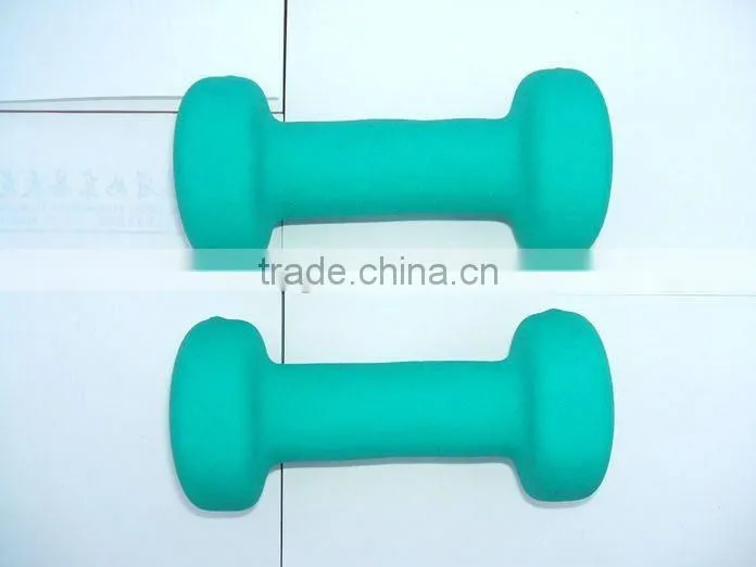 neoprene covered dumbbell