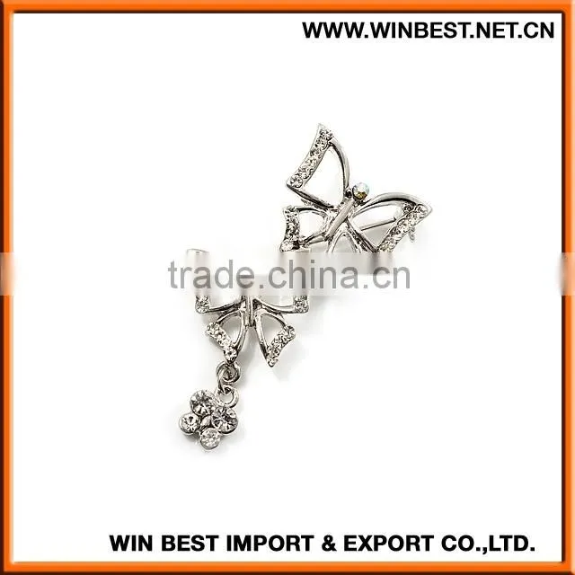 High quality fashion rhinestone brooch, brooch bouquet, jewelry brooch