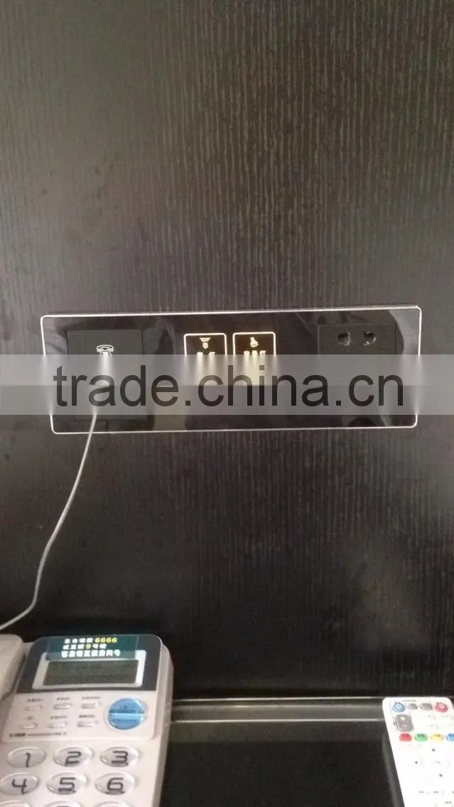 The newest innovative product hotel microlite panel electronic doorplate
