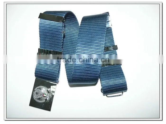57mm wide military nylon belt,military webbing belt buckle