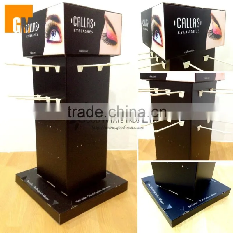 China supplier new product paper material make up cosmetic display stand
