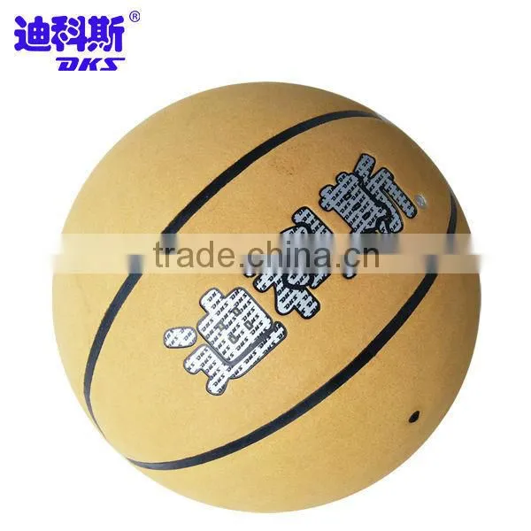 DKS Customized Logo PU Official Size Basketball for Student's Sports