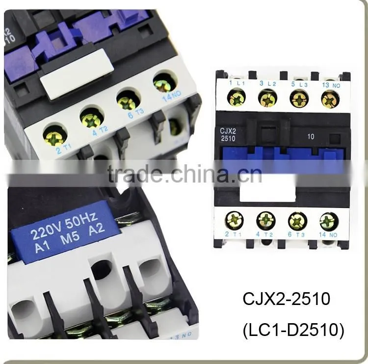 High quality LC1-D2510 25A contactor