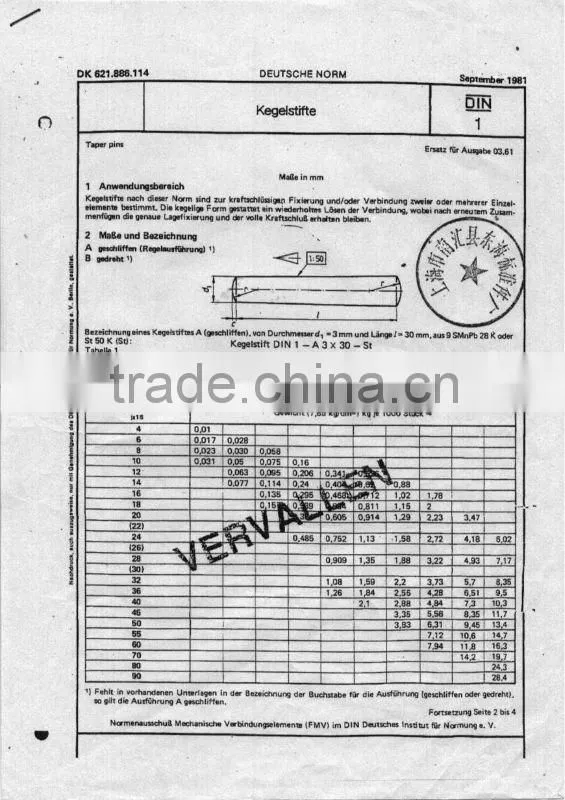 high precision tailor's needle joints locking pins bearing producer
