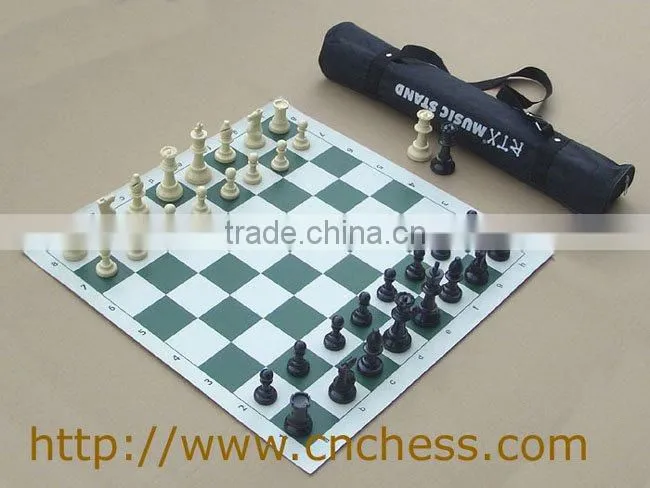 chess set with tube printing