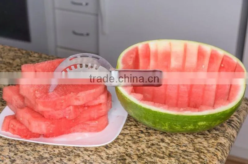 High quality useful stainless steel watermelon slicer houseware