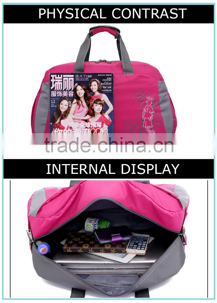 factory wholesale 2016 basic travel bag travelling bag