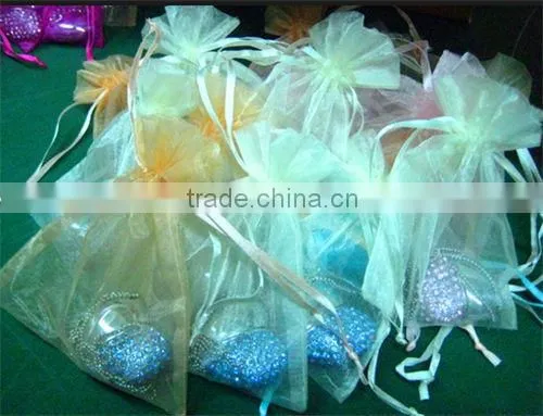 2014 China Organza Bags With 100% Polyester For Wrapping Gifts
