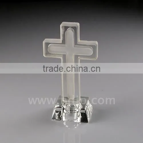religious shining excellent crystal cross from China